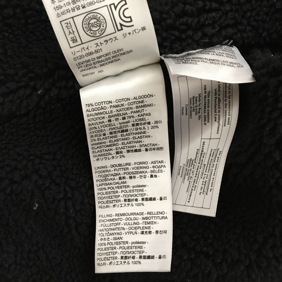 Levis Original Sherpa Trucker Jacket - Picture 7 of 7